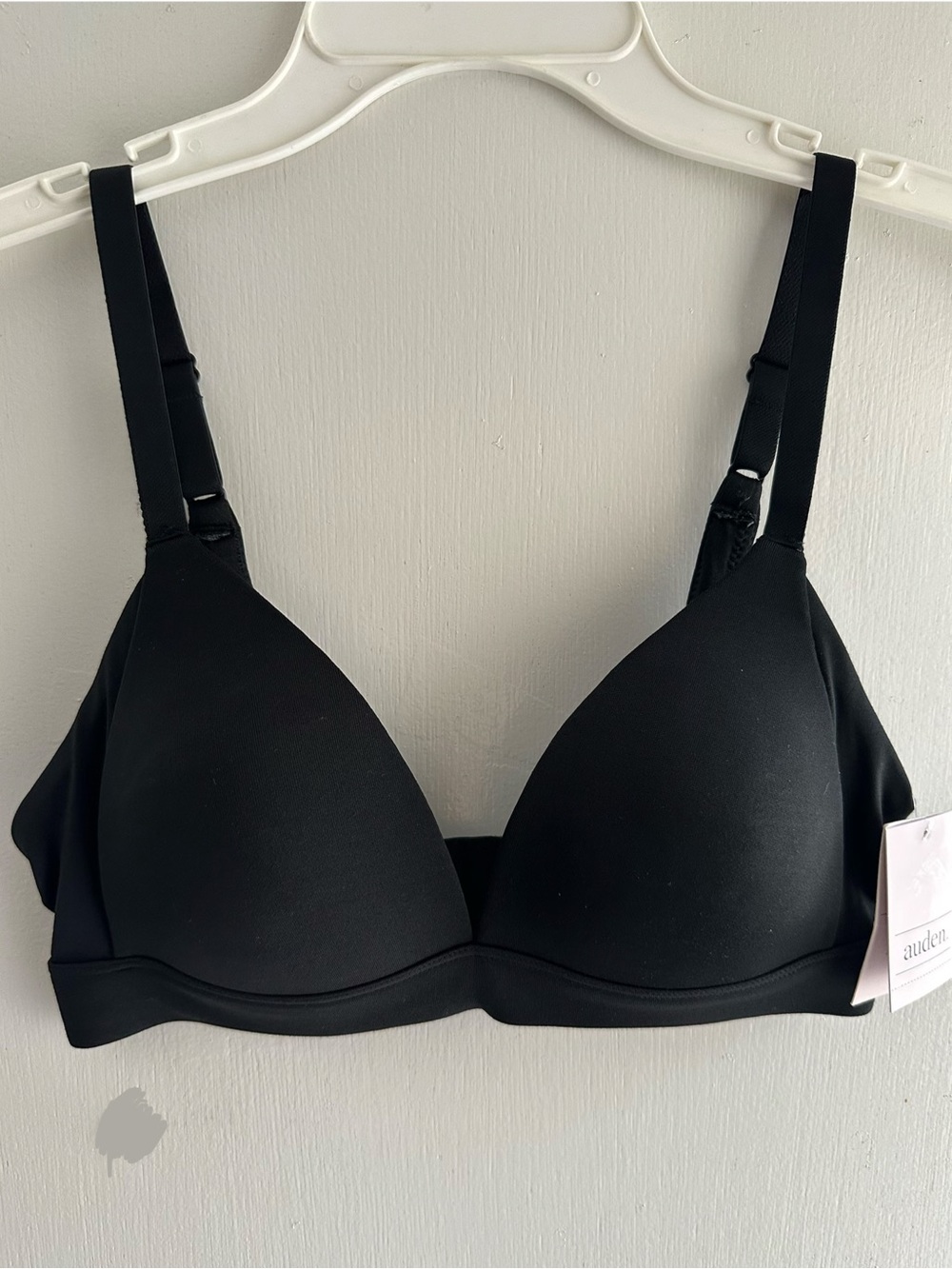 Auden Lightly Lined Wireless Bra – Black 32B NWT
